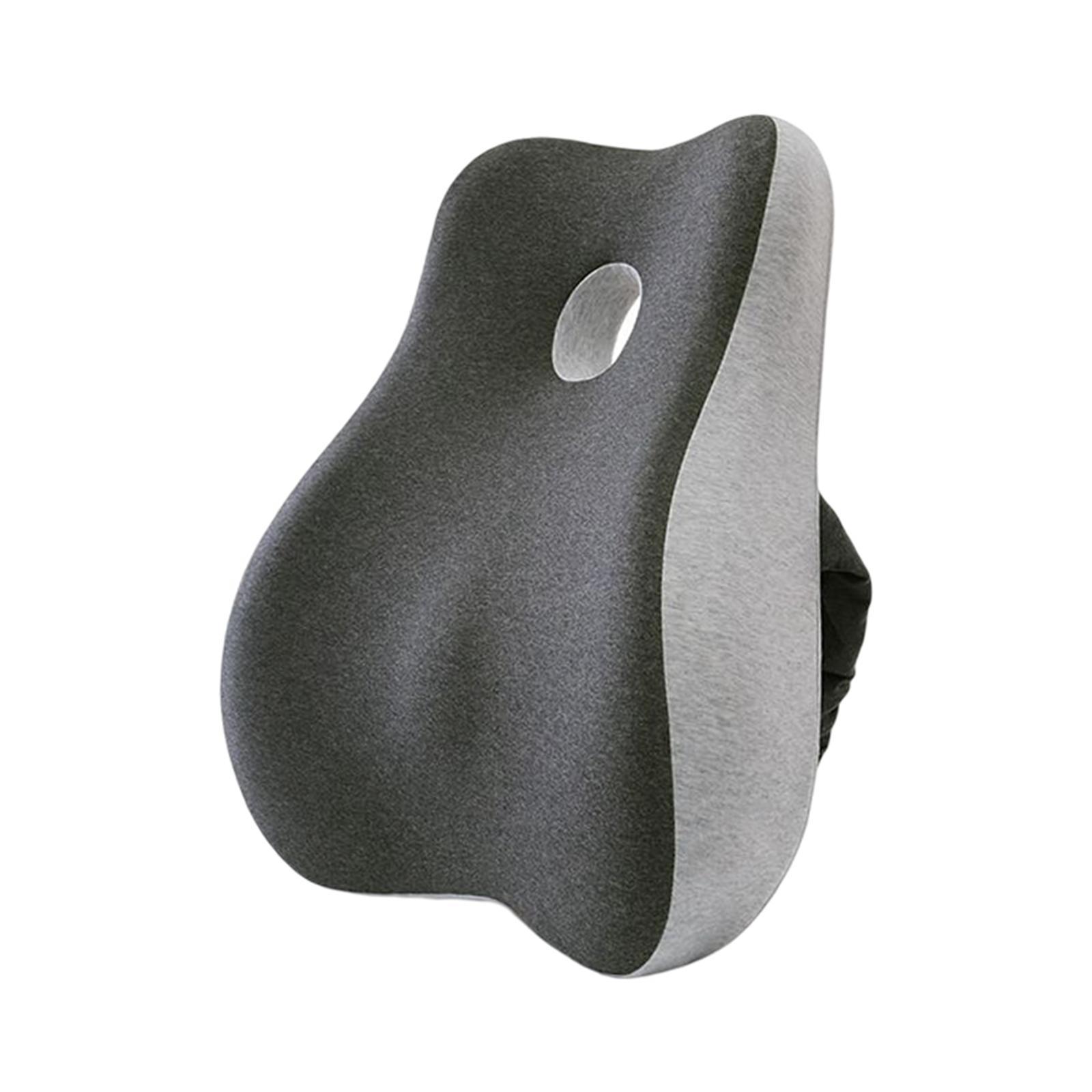 Back Support Cushion Pillow Ergonomic Soft for Computer Desk Chair