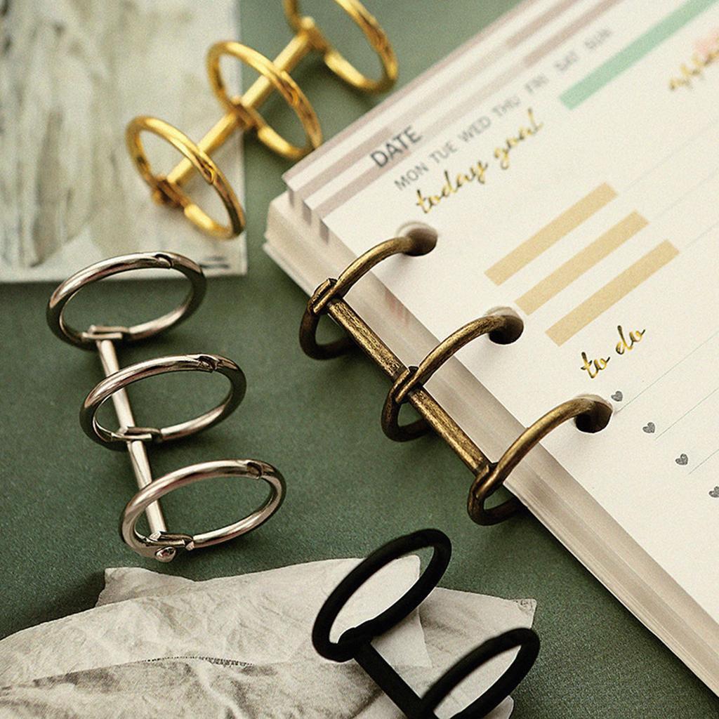 A5 A6 Album Binder Spiral Ring Refillable/ Loose Leaf Rings