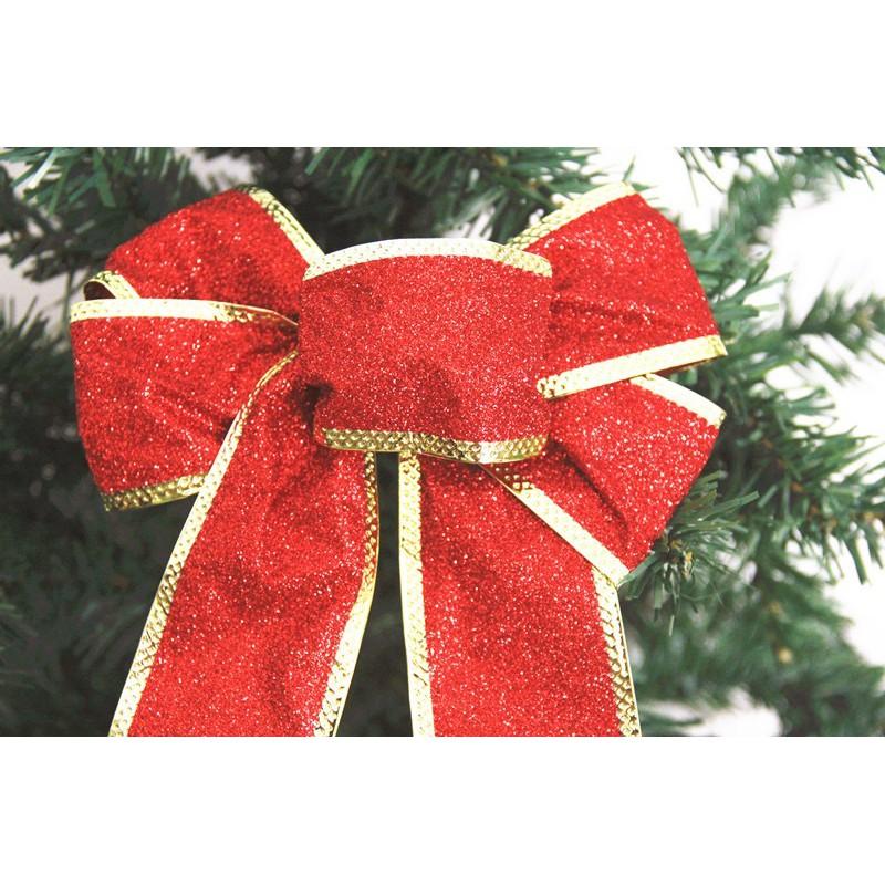 Nơ Giáng Sinh Lớn 25cm Kim Tuyến Trang Trí Cây Thông Noel Giá Rẻ