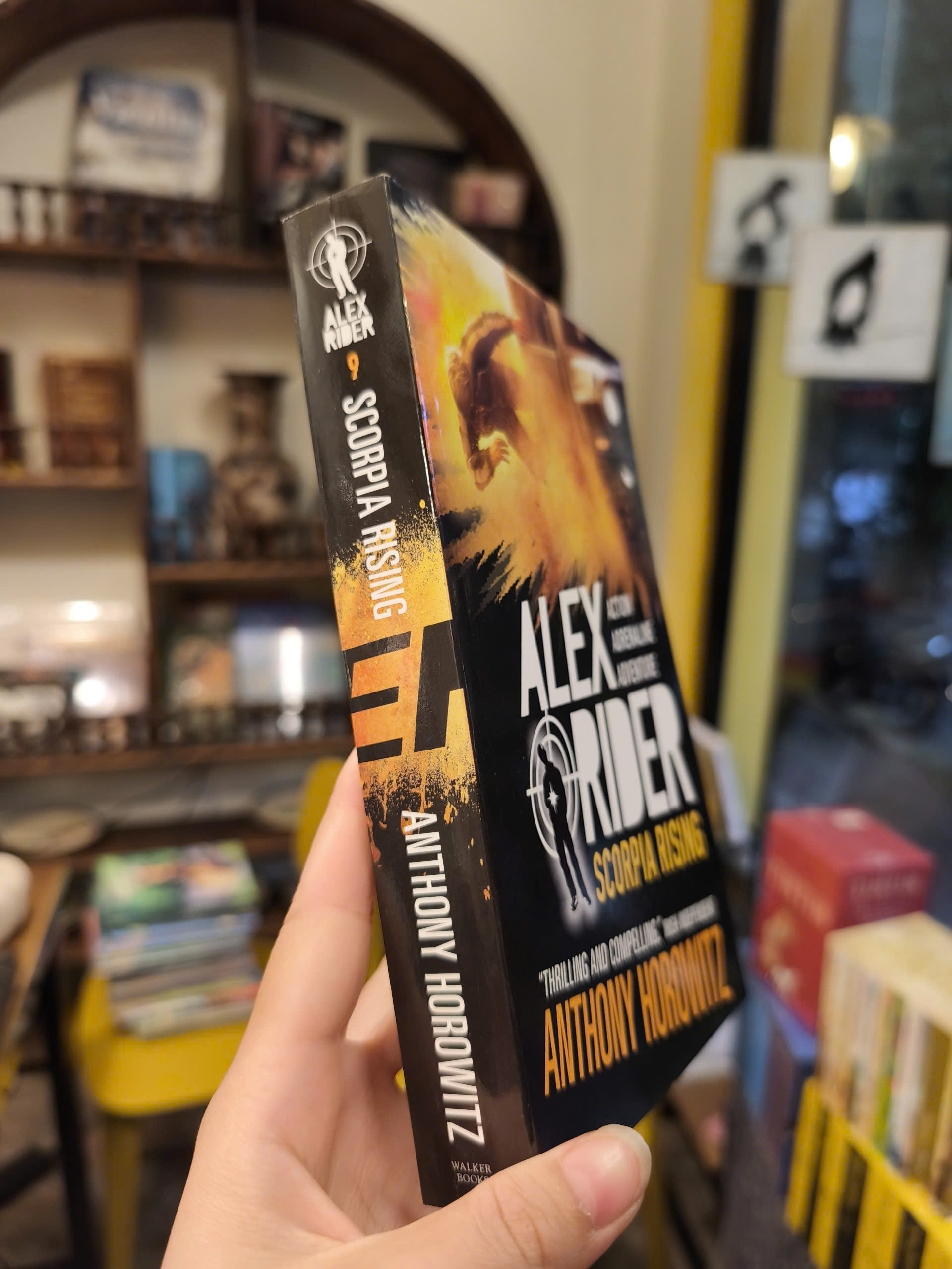 Sách - Alex Rider 9: Scorpia Rising by Anthony Horowitz