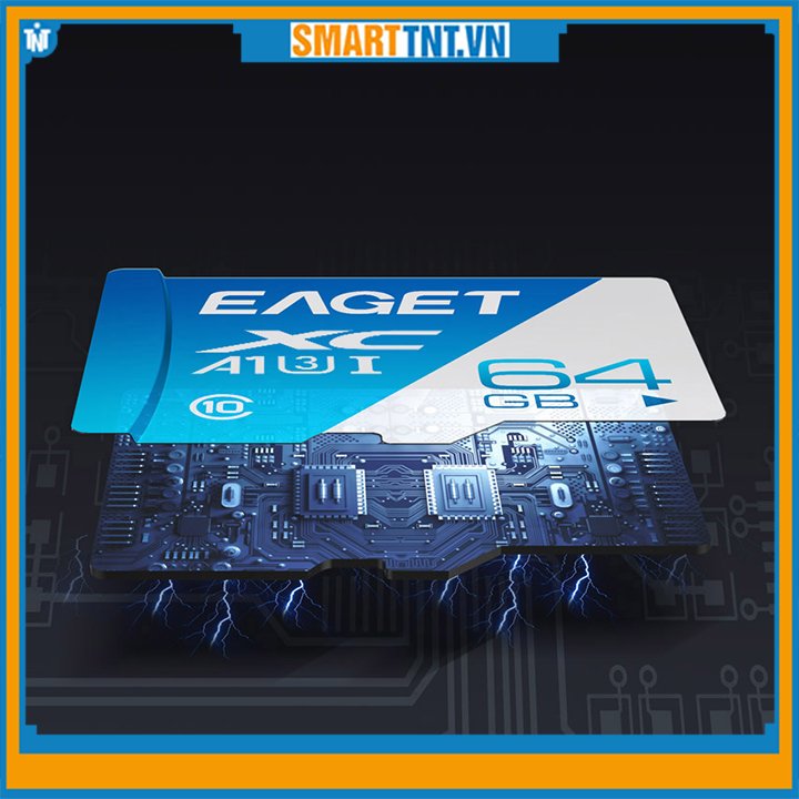 Thẻ nhớ micro 64Gb ET-T1 EAGET Class 10 80Mb/s - Hàng chính hãng