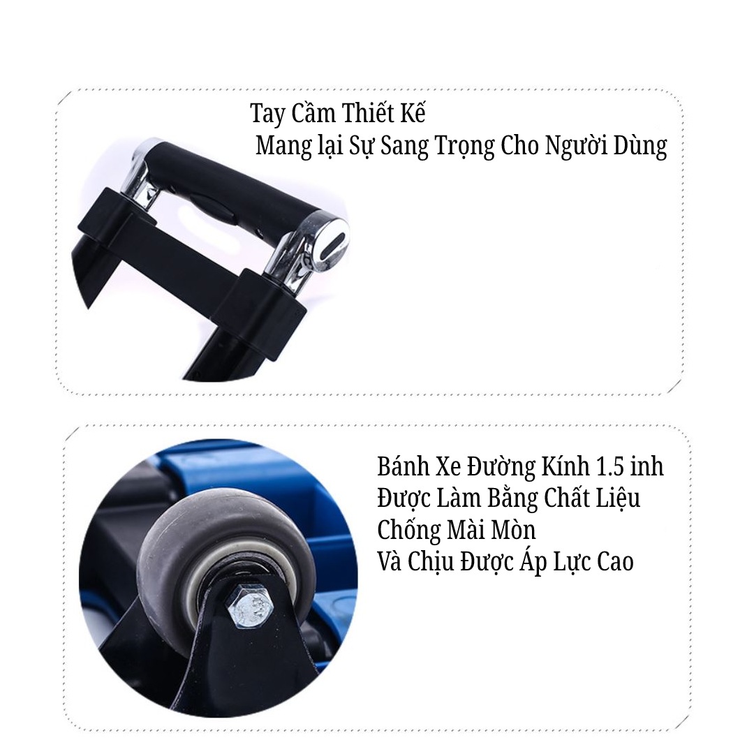 Xe kéo hàng gấp gọn nhập khẩu XKT01 mới