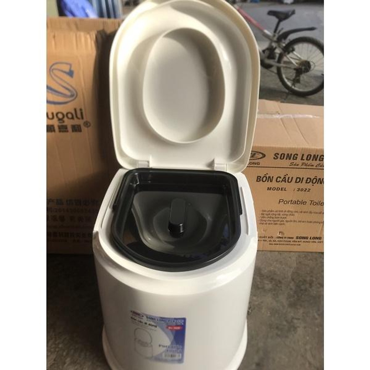 Bô vệ sinh di động cho người già mã 0309