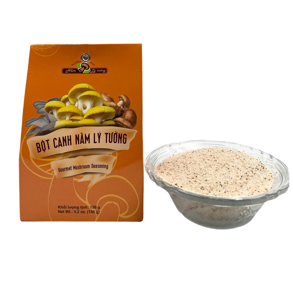 Bột Canh Nấm Lý Tưởng 150g, Gia Vị Tôm Nấm, Chiết Suất Từ Nấm Tự Nhiên Phù Hợp Các Món Ăn