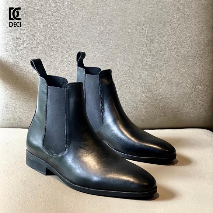 Giày chelsea boot DECI bốt da bò 100%