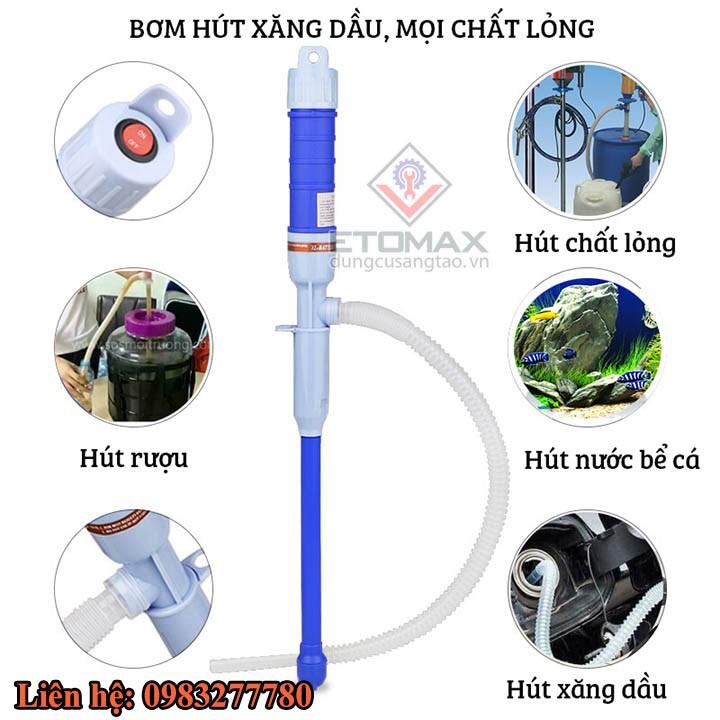 Dụng cụ hút chất lỏng xăng dầu tự động