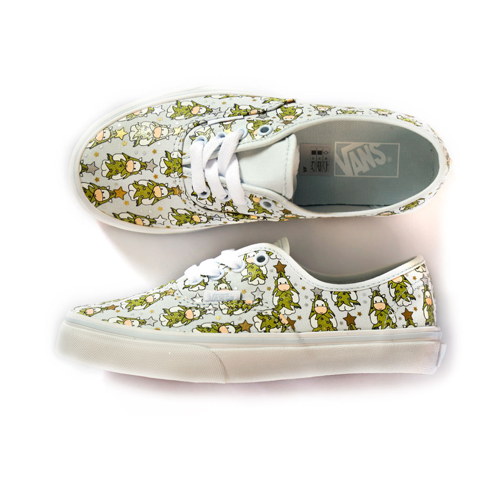 Giày Trẻ Em Vans Uy Authentic Holiday Unicorns Kid VN0A3UIVBLU