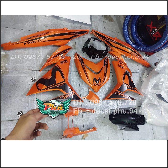 Tem Exciter 150 Movistar đen cam xe cam