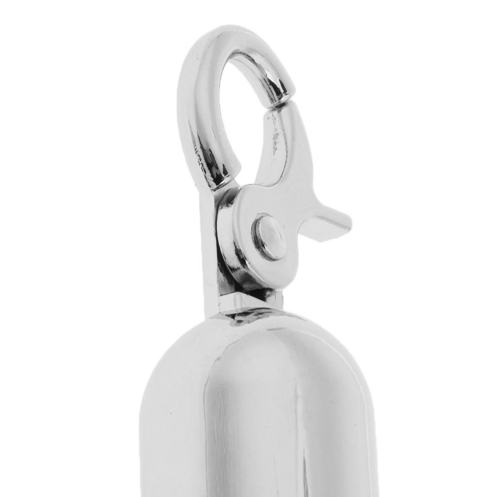 12Pcs Rope Barrier End Stopper Cord End Caps With Hook 2.5cm Silver