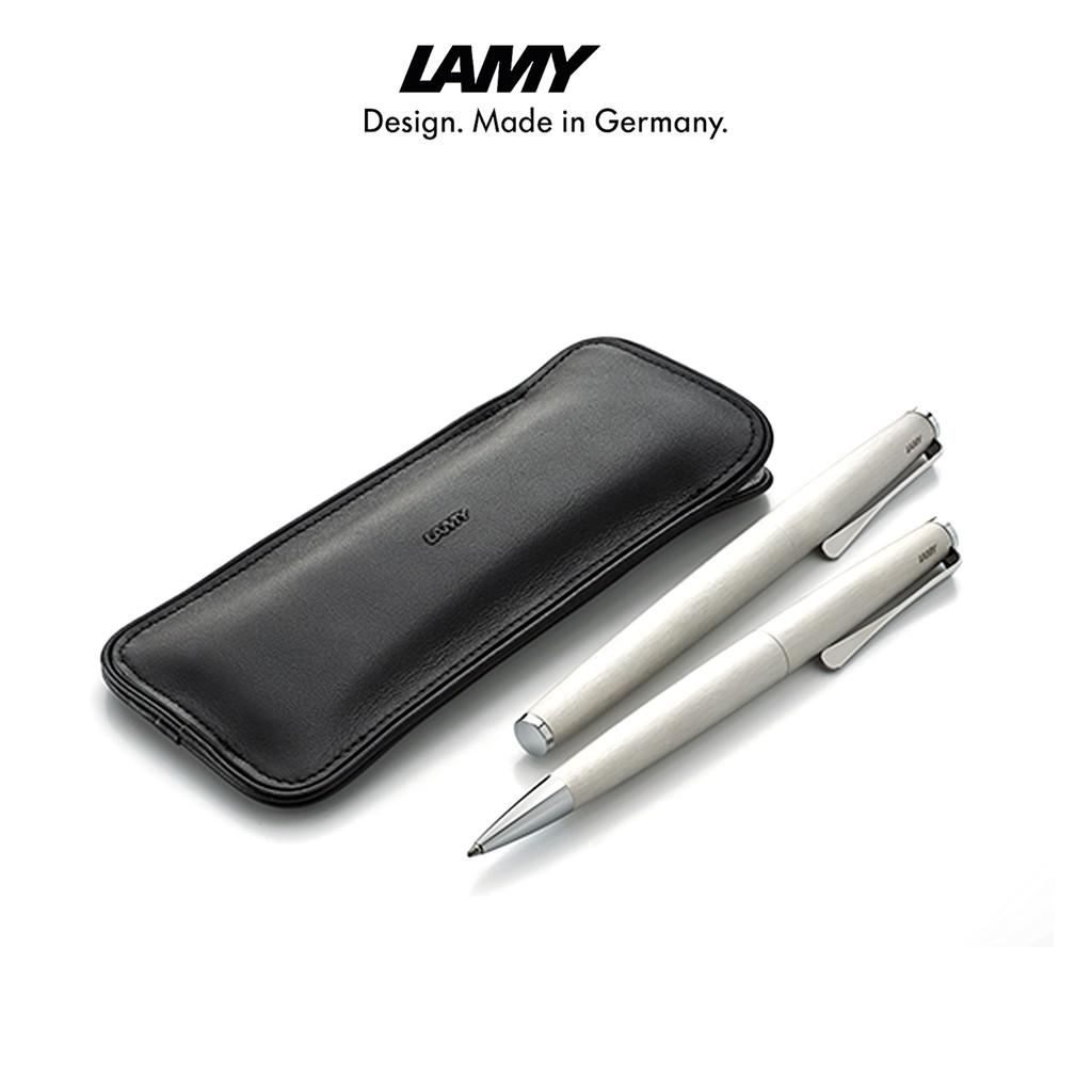 Bao da bút cao cấp (2 bút Lamy) - Da thật - xuất xứ Đức LAMY - Hàng phân phối trực tiếp từ Đức
