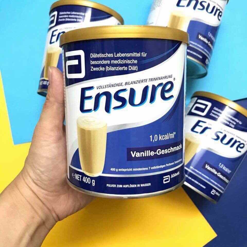 Ensure Đức cho người lớn tuổi Ensure Vanille-Geschmask Cung cấp dinh dưỡng giúp hồi phục sức khỏe cho người gầy yếu, suy dinh dưỡng - OZ Slim Store