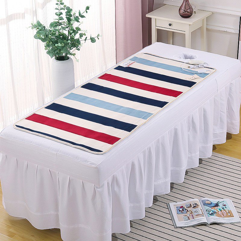 Đệm Điện Nỉ 4 Lớp Siêu Nhẹ Mềm Mịn Tự Điều Chỉnh Cấp Độ Nóng, Đệm Sưởi Điện, Thảm Sưởi Dùng Gia Đình Giao Màu Ngẫu Nhiên