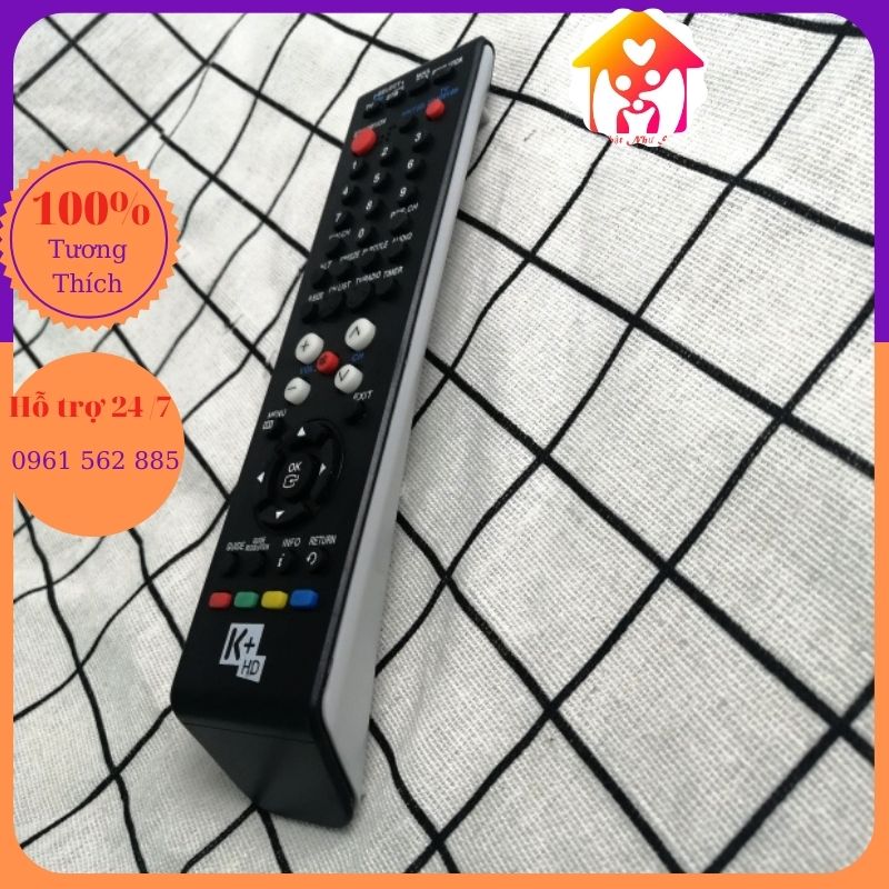 Điều Khiển Đầu Thu Truyền Hình K+HD-Remote Đầu Thu Truyền Hình K+HD