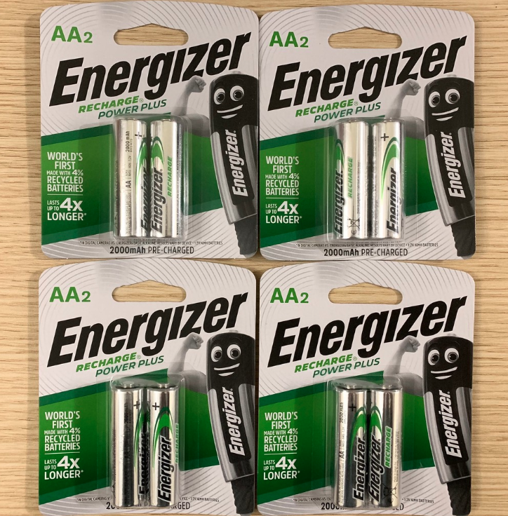 Pin Sạc AA 2000mAh NH15 Power Plus RP2 Energizer NH15 RP2