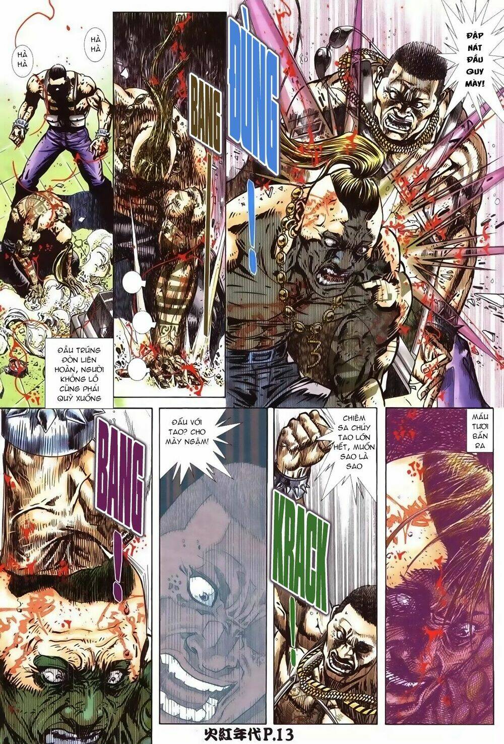 hỏa hồng niên đại hắc cốt đường chapter 102 12