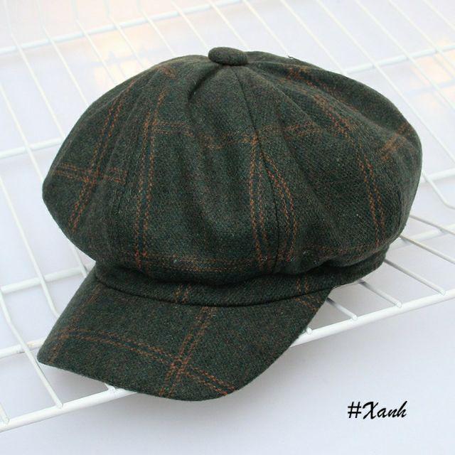 Mũ beret nỉ thời trang phong cách Hàn Quốc