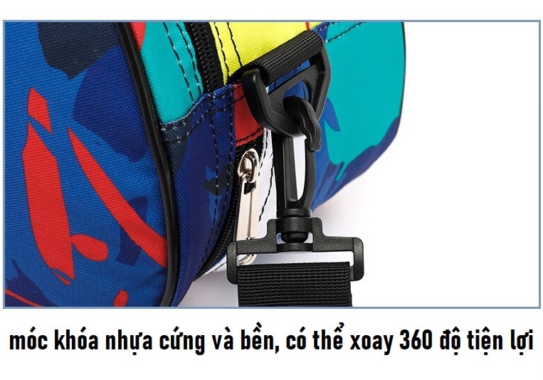 Túi Cầu Lông ,Tennis 2 Ngăn Ywyat C307 - Xanh Sắc Màu - Túi 5 Ngăn - Đựng 5 cây vợt - Có Ngăn Dựng Giày Riêng