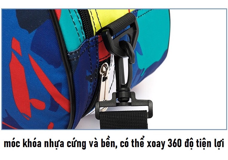 Túi Cầu Lông ,Tennis 2 Ngăn Ywyat C307 - Xanh Sắc Màu - Túi 5 Ngăn - Đựng 5 cây vợt - Có Ngăn Dựng Giày Riêng