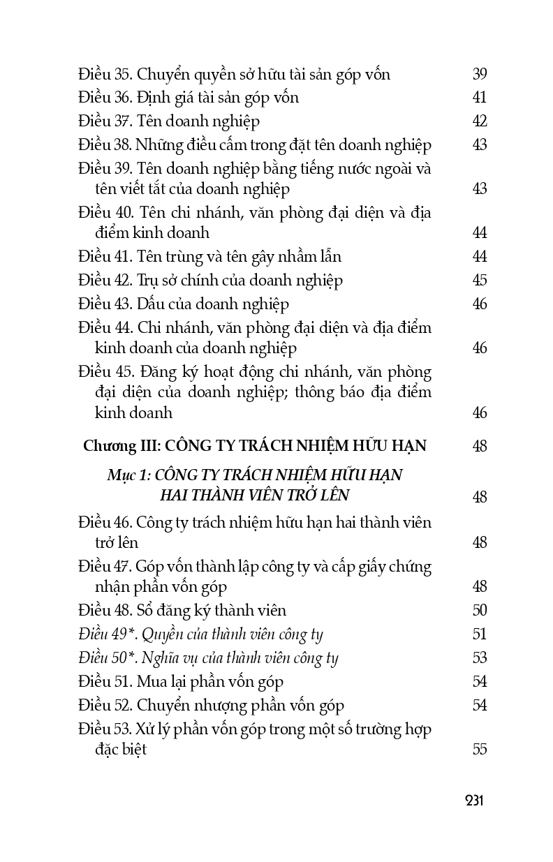 Luật Doanh Nghiệp (Hiện Hành) (Sửa Đổi, Bổ Sung Năm 2022)