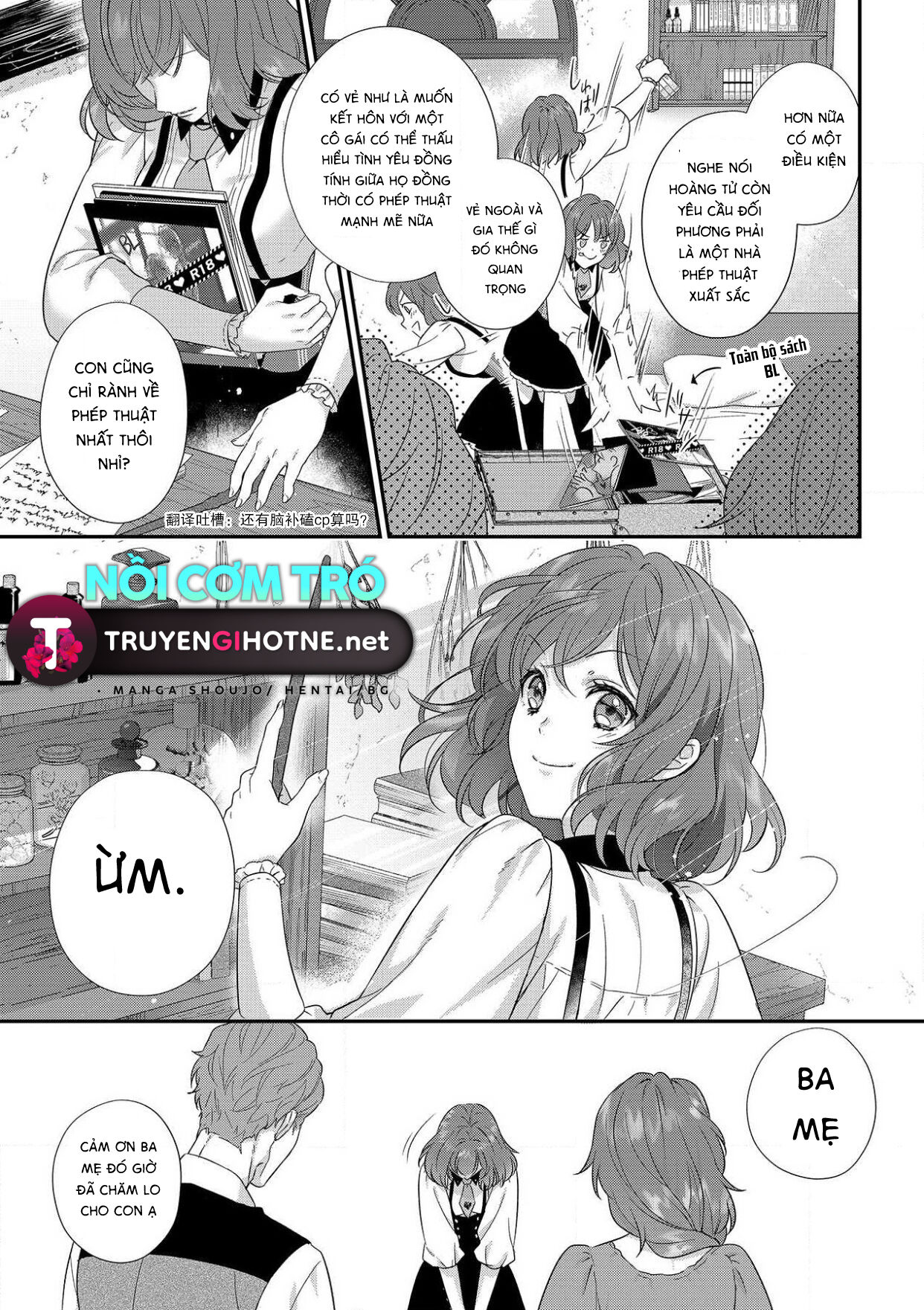 cô gái trinh trắng và quái thú chapter 1.2 12