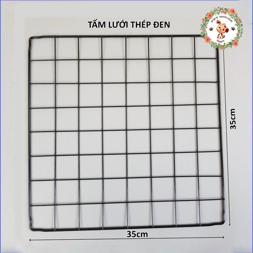 Chuồng quây Chó Mèo Hamster Thỏ combo 10 tấm lưới sắt 35x35cm lắp ghép zz01 - zz42