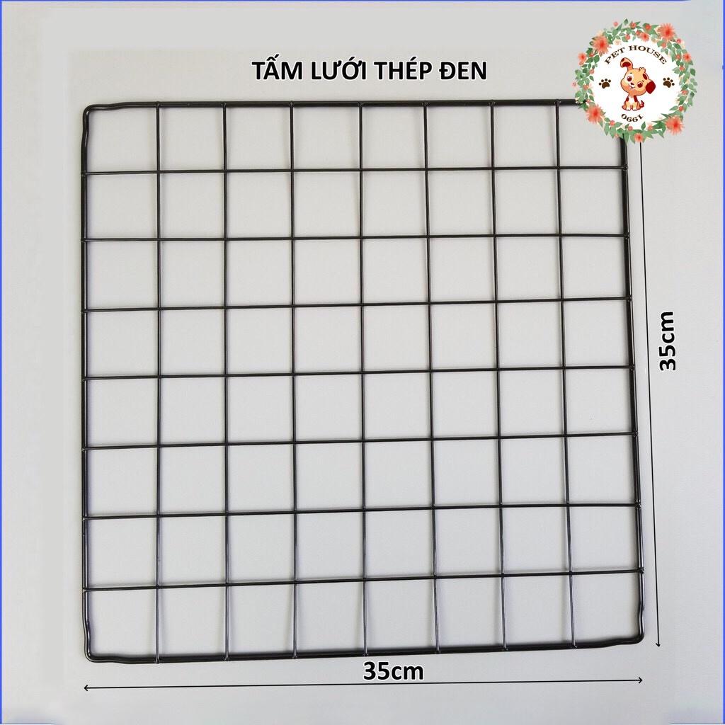 Chuồng quây Chó Mèo Hamster Thỏ combo 10 tấm lưới sắt 35x35cm lắp ghép zz01 - zz42