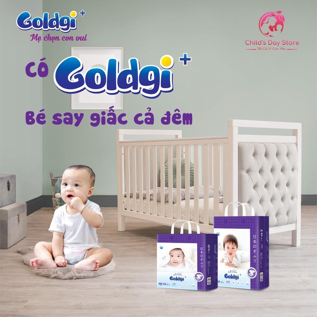 Bỉm GOLDGI Nhật -Tã Dán Các Size S84/M66/ L56. Childs_day