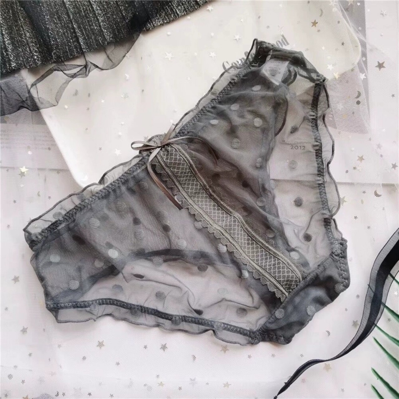 Combo 2 quần lót nữ ren siêu mỏng gợi cảm Tada