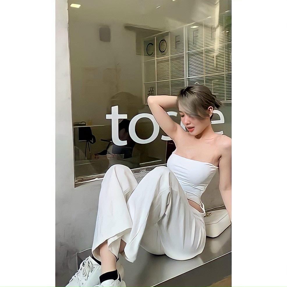 Quần Suông Dài Khoét Eo Q051