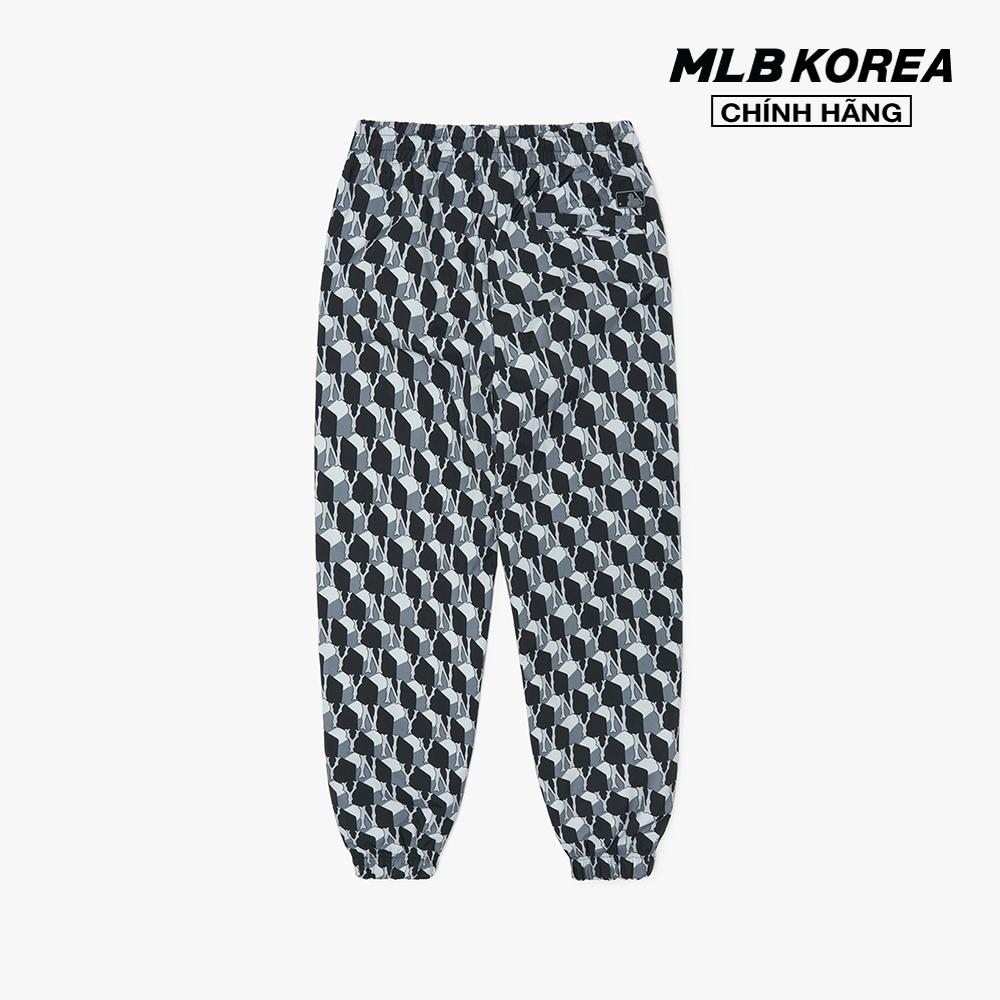 MLB - Quần jogger lưng thun Cube Monogram Allover 3AWPM0324