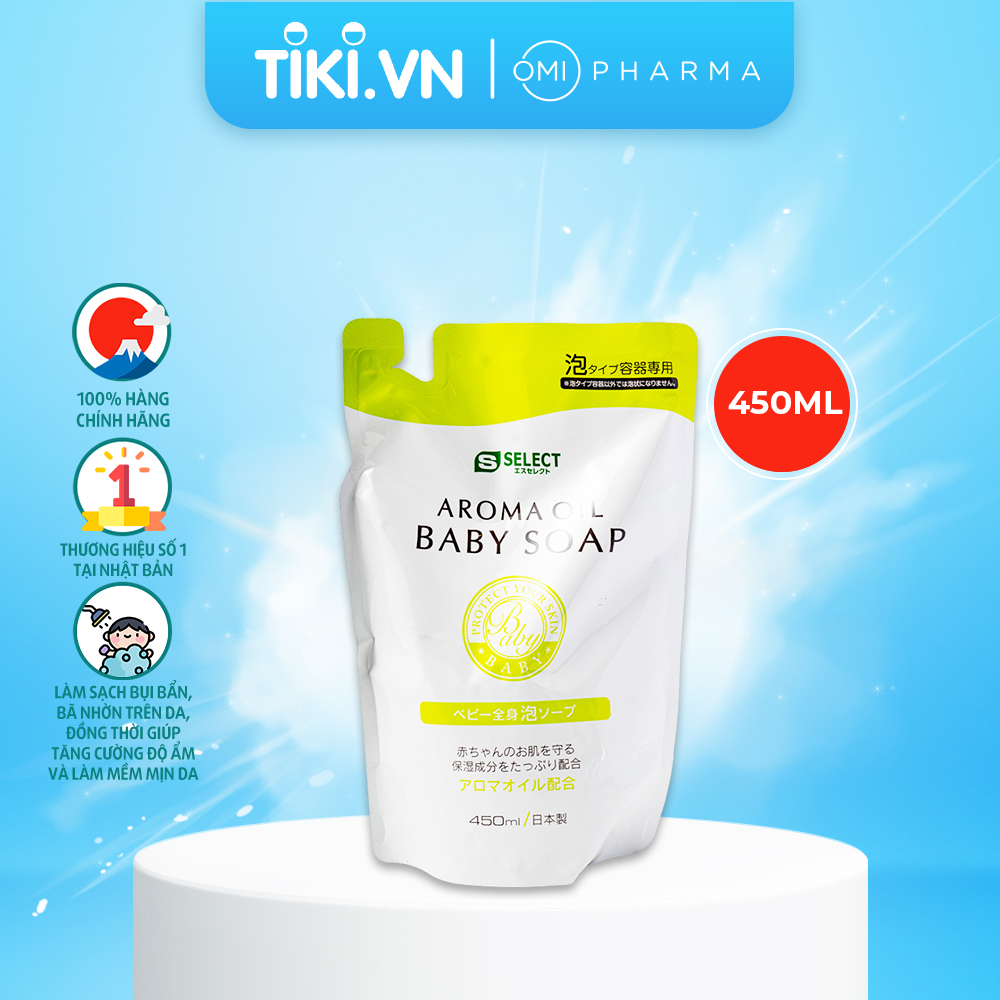 SỮA TẮM TINH DẦU THIÊN NHIÊN CHO BÉ S SELECT