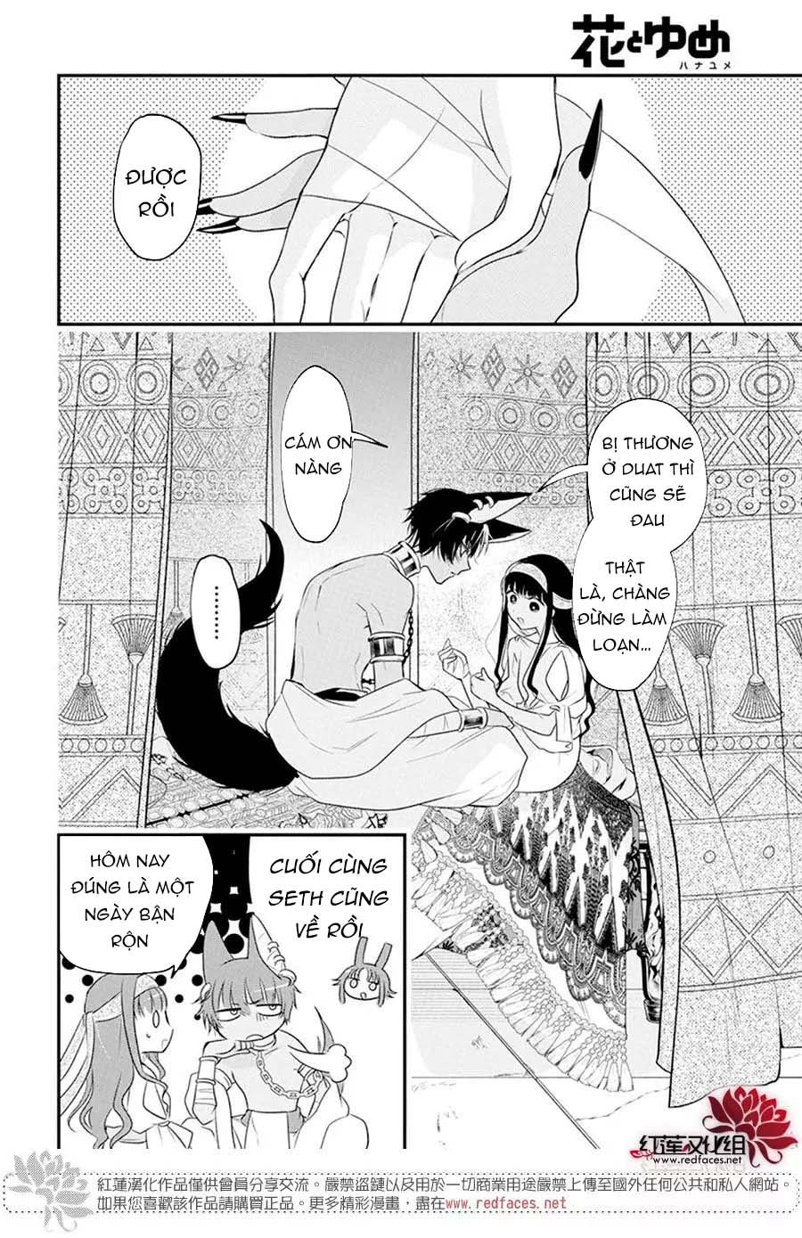 merritt và vị thần ai cập rảnh rỗi chapter 7.2 14