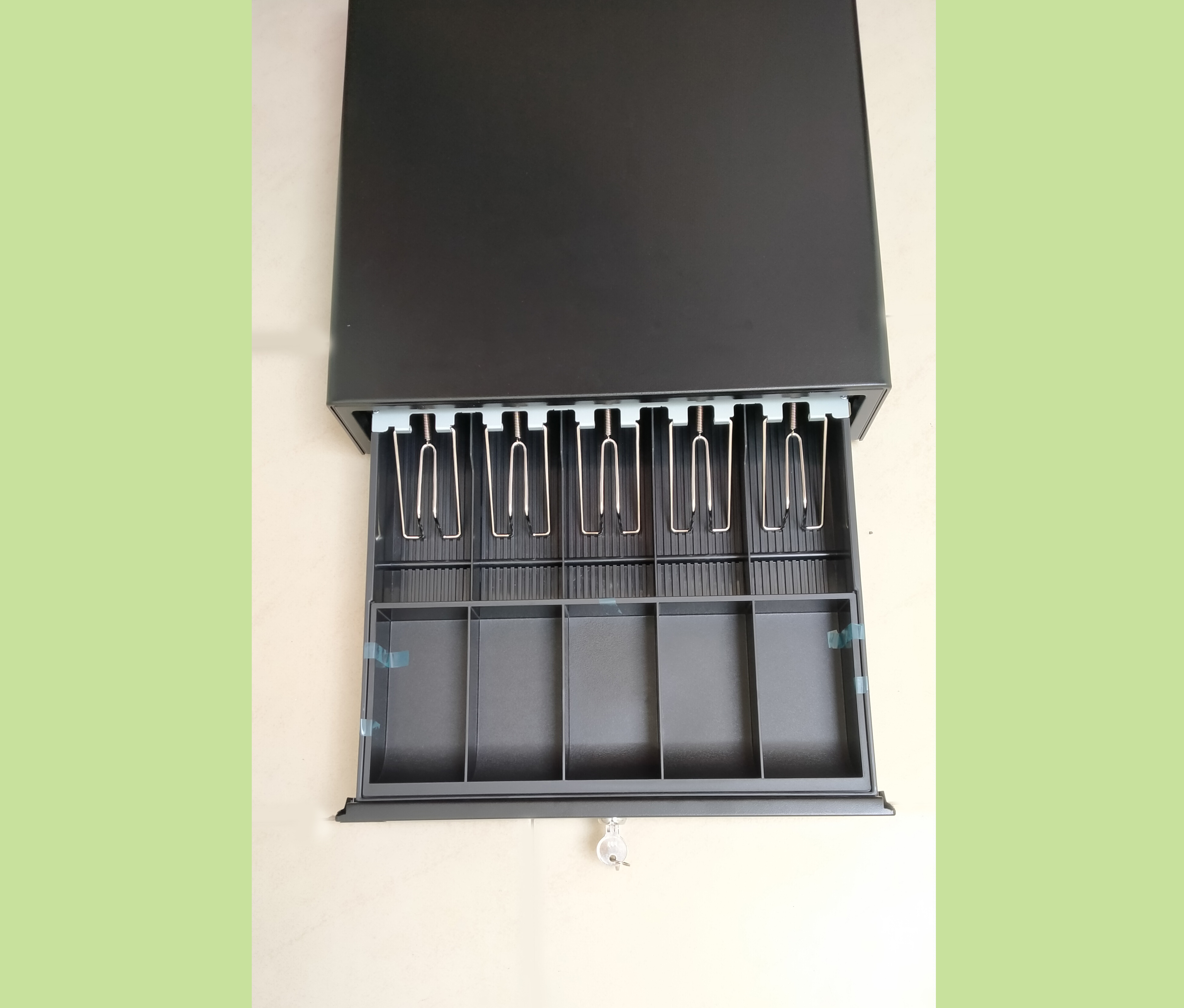 Ngăn kéo đựng tiền 10 ngăn tiền giấy size lớn MAKEN MK410 - Hàng nhập khẩu