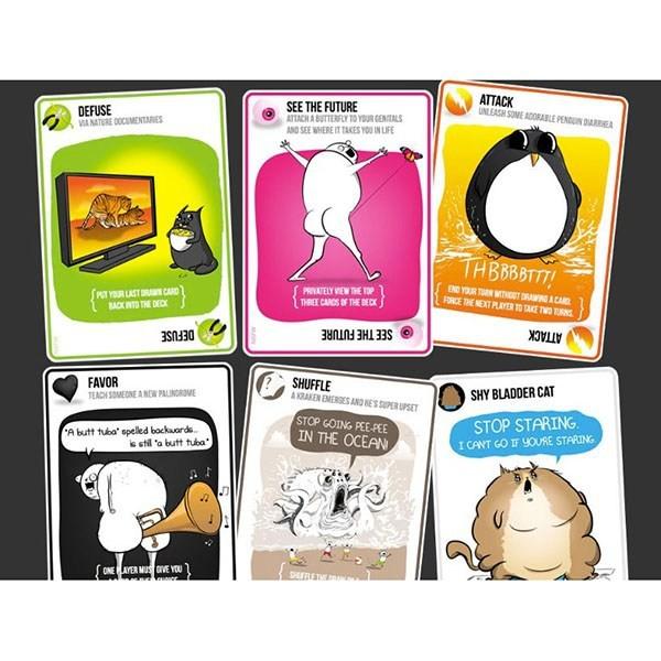 Mèo nổ đen Exploding kittens