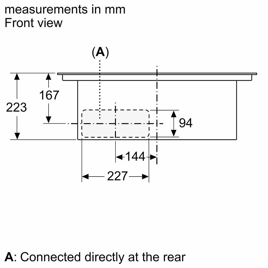 Bếp kết hợp hút mùi Bosch HMH.PVQ731F15E - Hàng chính hãng