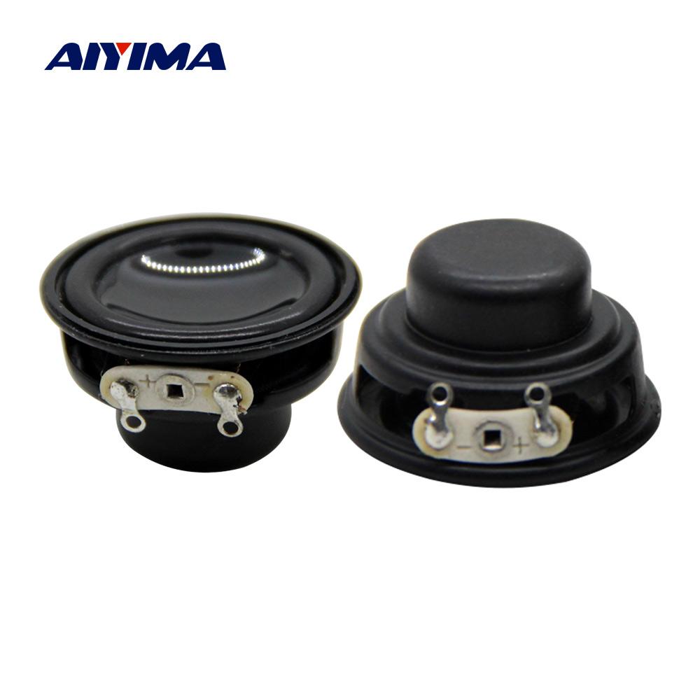 AIYIMA 2 Chiếc 32MM Mini Âm Thanh Loa Loa 4 Ohm 3W Di Động Loa Toàn Dải Bộ Khuếch Đại Âm Thanh Gia Đình Rạp Hát DIY