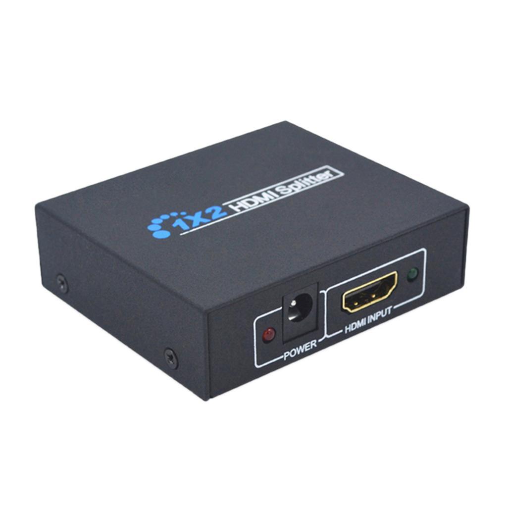 High Definition HDMI Splitter 1x2 1080P Video Switch for TV Computer DVD