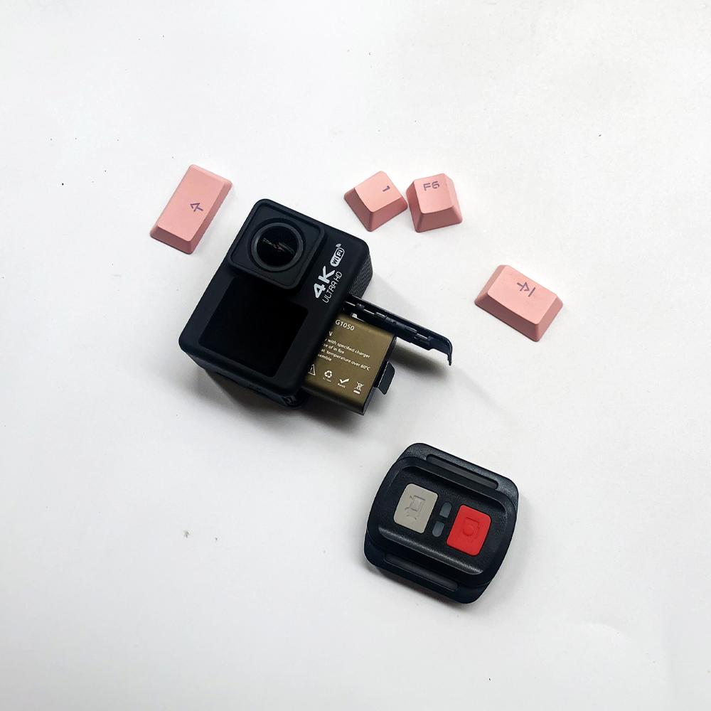 WAYWALKERS Camera Hành Động 4K 60FPS Có Màn Hình Điều Khiển Từ Xa Thể Thao Chống Nước Web Camera Ổ Ghi Mũ Bảo Hiểm Thể Thao cam