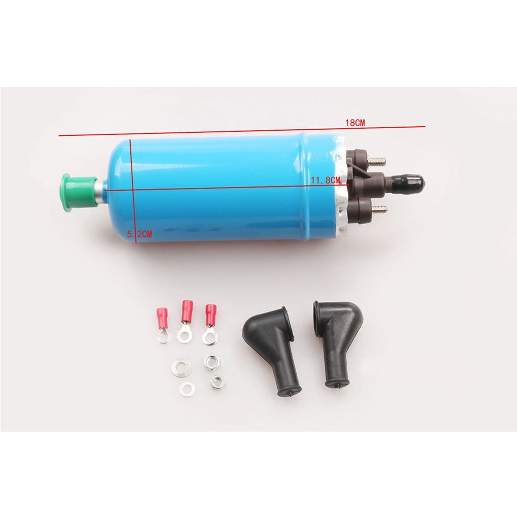 Electric Inline High Pressure Fuel Pump w/ Installation Kit 0580464038 Made of high reliable quality and durable material