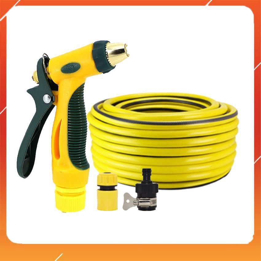 Bộ dây vòi xịt nước rửa xe,tưới cây tăng áp 3 lần 3-5m 206317