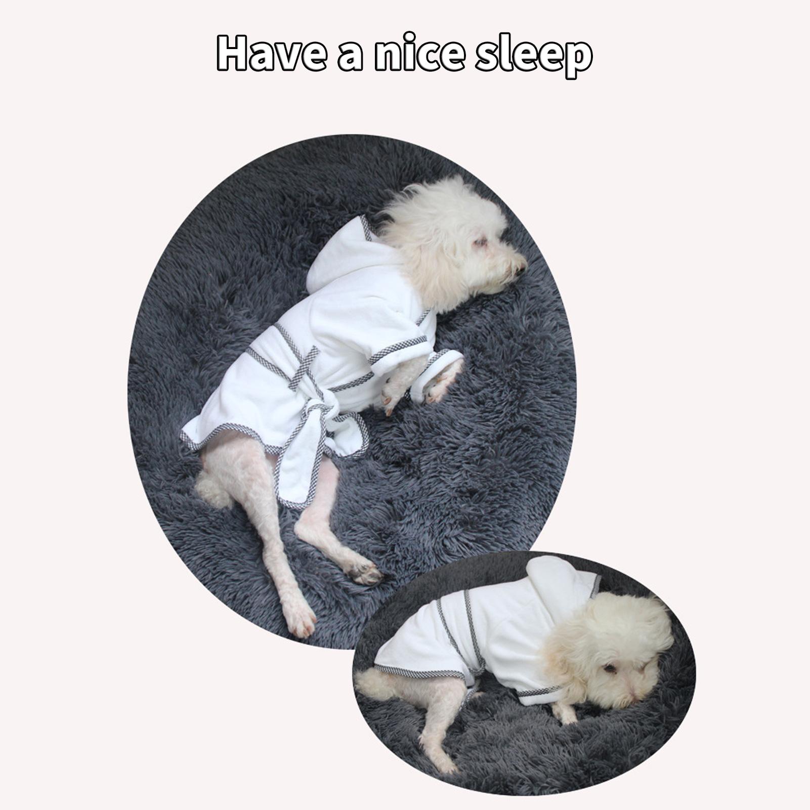 Khăn choàng tắm cho chó siêu thoáng khí, thấm hút nước