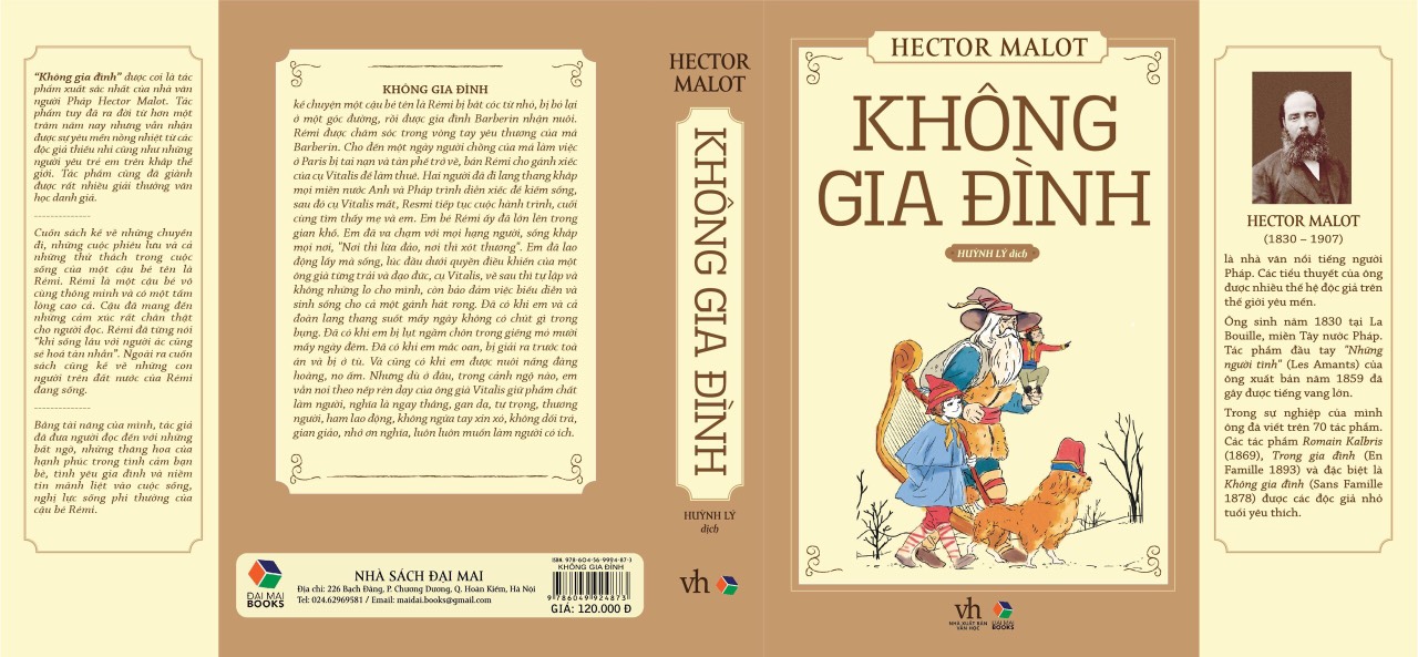 Không gia đình ( bìa mềm 2020 bản đặc biệt )