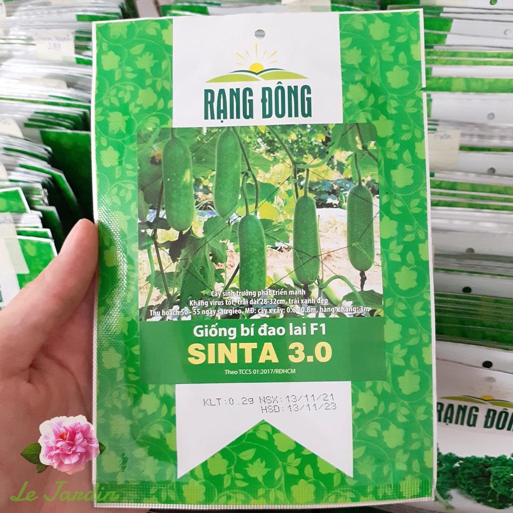 Hạt giống bí đao chanh SINTA gói 0,2gr - Sai trái kháng bệnh tốt