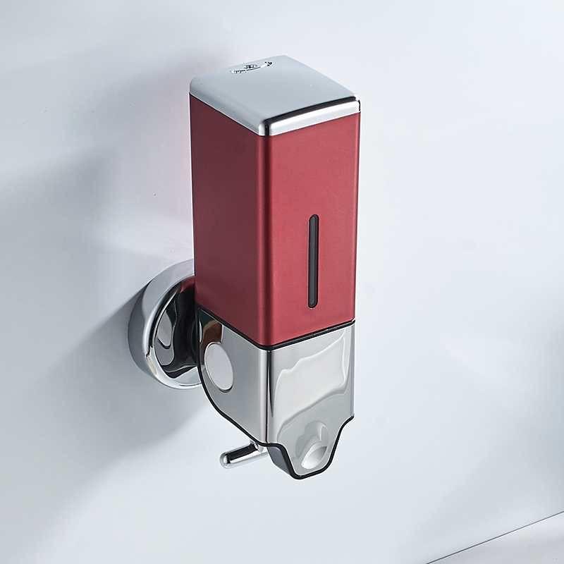 HỘP đỏ vuông đựng xà bông gắn tường