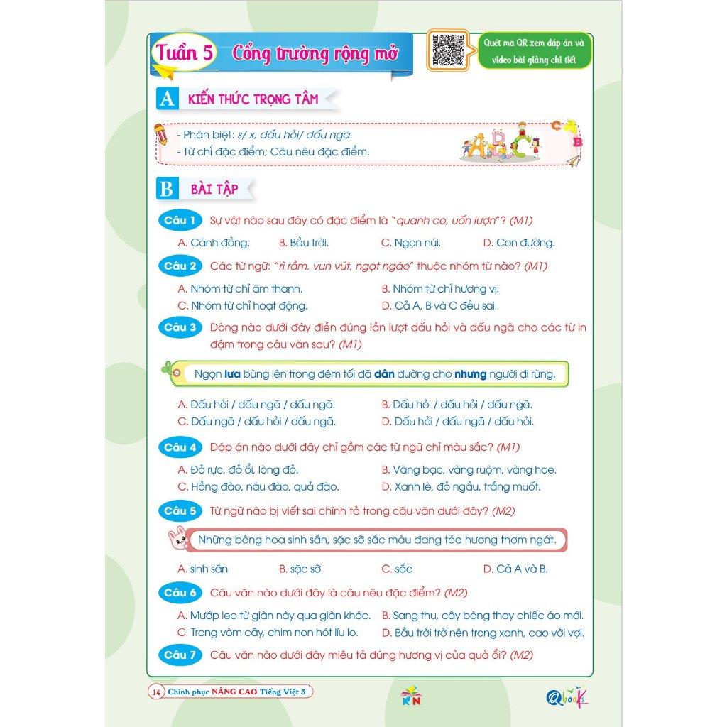 Combo Chinh Phục Nâng Cao Toán và Tiếng Việt Lớp 3 - Kết nối tri thức với cuộc sống - Cả Năm (2 cuốn) - Bản Quyền