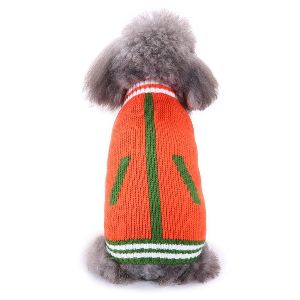 Dog Sweater Pet Puppy Thick Warm Clothes Jumper Winter Apperal