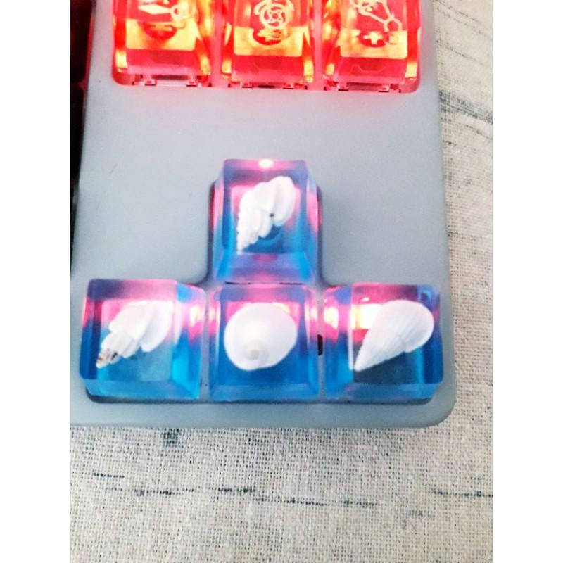 Keycap vổ ốc trang trí bàn phím cơ Cherry, OEM