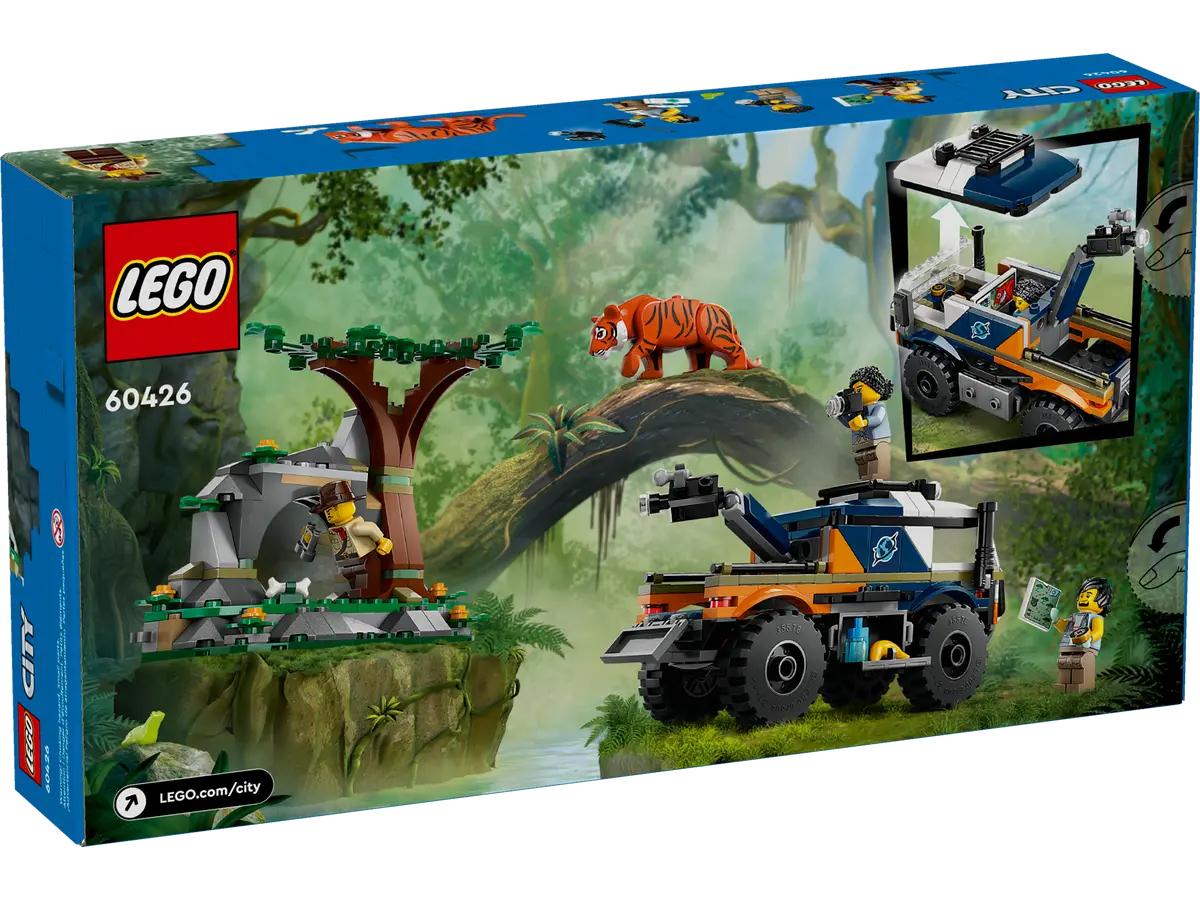 Đồ Chơi Lắp Ráp Xe Địa Hình Cứu Hộ Động Vật - Jungle Explorer Off-Road Truck - Lego City 60426 (314 Mảnh Ghép)