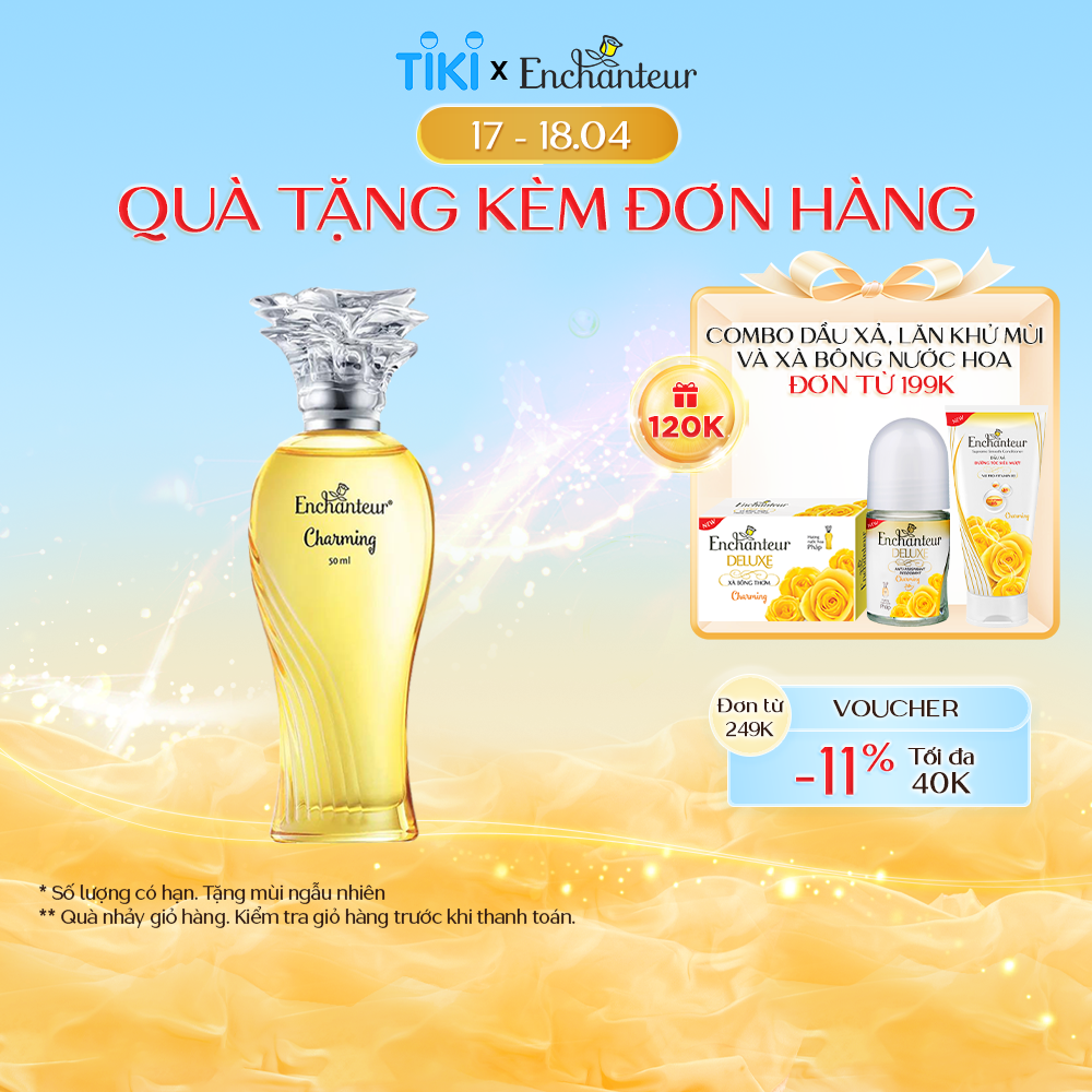 Nước Hoa Cao Cấp Enchanteur Charming (50ml)