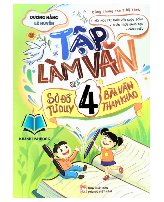 Sách - Tập làm văn 4 sơ đồ tư duy bài văn tham khảo